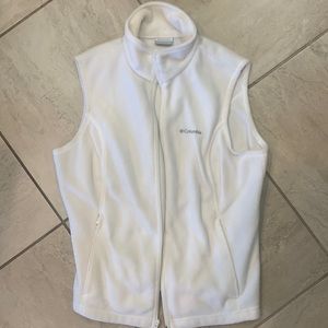 White Columbia Fleece Jacket (PXL)